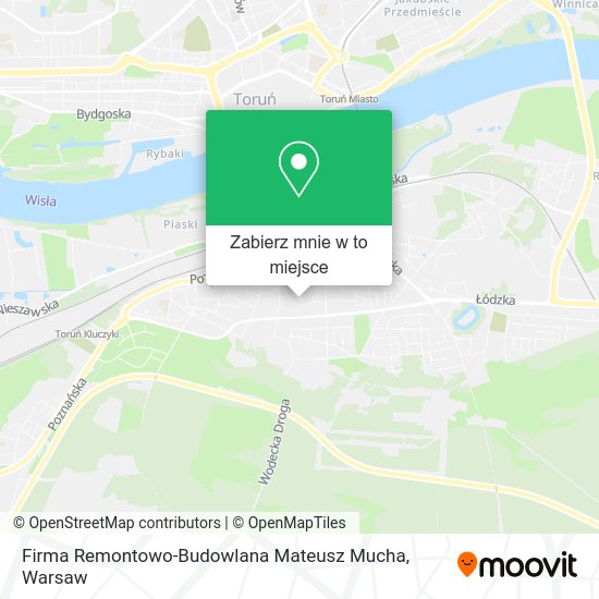 Mapa Firma Remontowo-Budowlana Mateusz Mucha