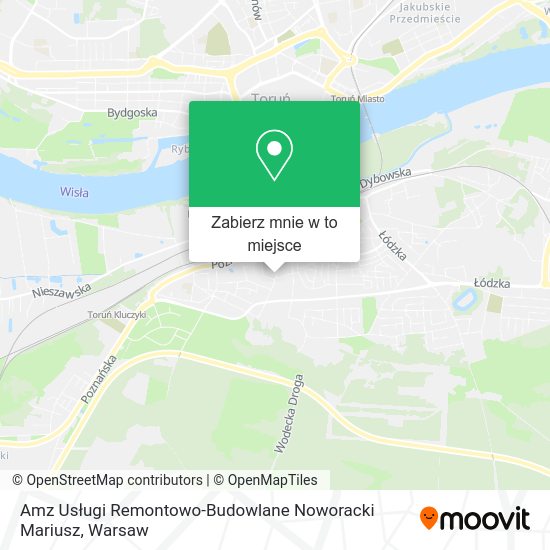 Mapa Amz Usługi Remontowo-Budowlane Noworacki Mariusz