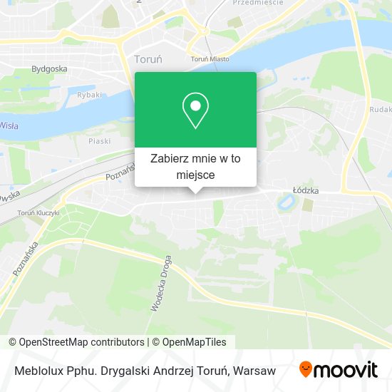 Mapa Meblolux Pphu. Drygalski Andrzej Toruń