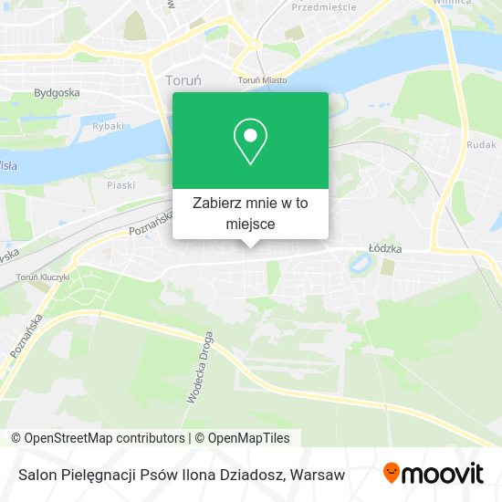 Mapa Salon Pielęgnacji Psów Ilona Dziadosz