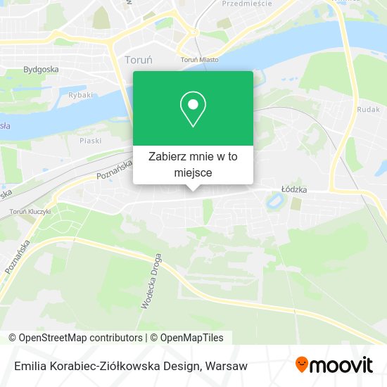 Mapa Emilia Korabiec-Ziółkowska Design