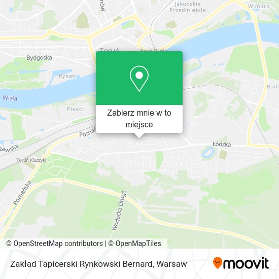 Mapa Zakład Tapicerski Rynkowski Bernard