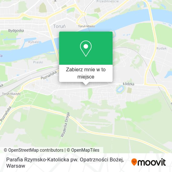 Mapa Parafia Rzymsko-Katolicka pw. Opatrzności Bożej