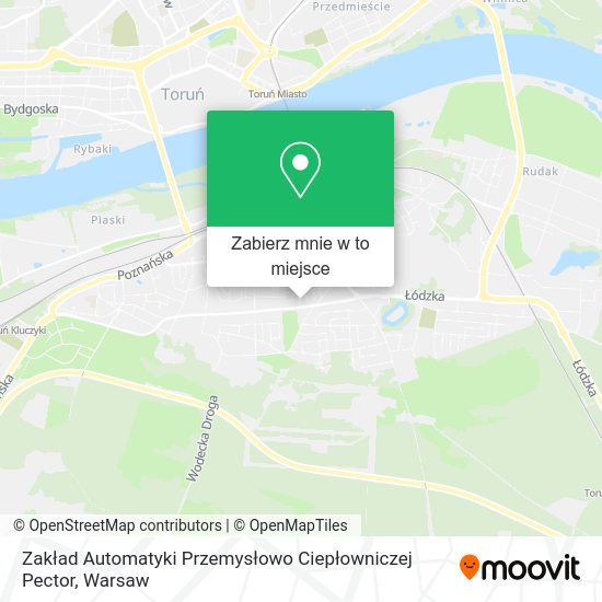 Mapa Zakład Automatyki Przemysłowo Ciepłowniczej Pector