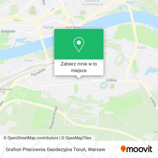 Mapa Grafion Pracownia Geodezyjna Toruń