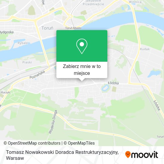 Mapa Tomasz Nowakowski Doradca Restrukturyzacyjny