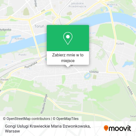 Mapa Gongi Usługi Krawieckie Maria Dzwonkowska