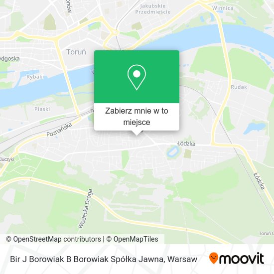 Mapa Bir J Borowiak B Borowiak Spółka Jawna