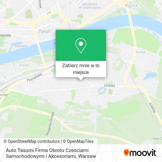 Mapa Auto Tasumi Firma Obrotu Czesciami Samochodowymi i Akcesoriami