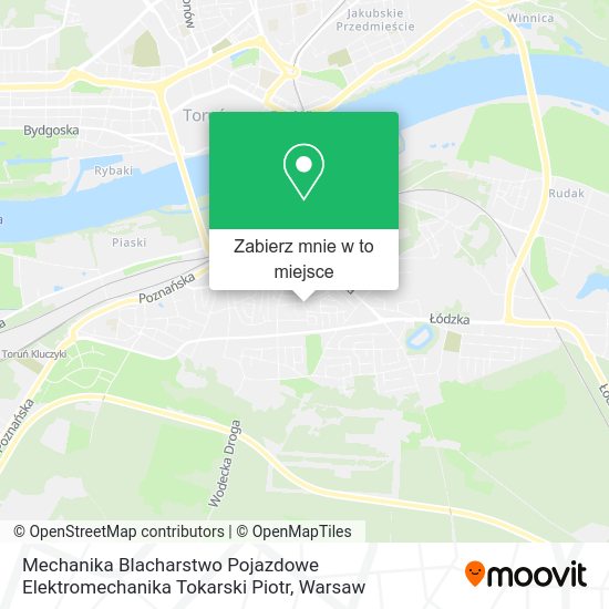 Mapa Mechanika Blacharstwo Pojazdowe Elektromechanika Tokarski Piotr