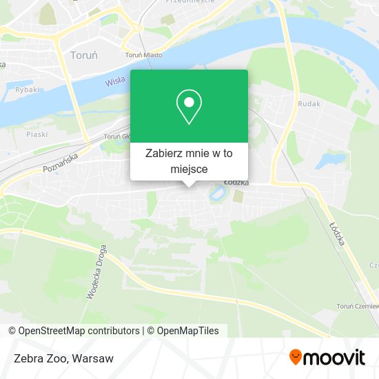 Mapa Zebra Zoo