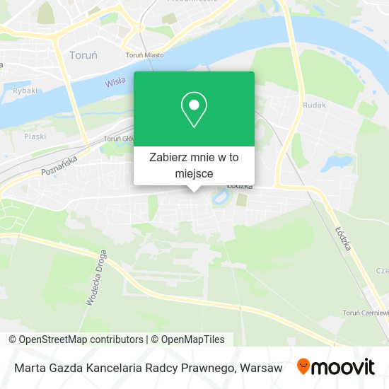 Mapa Marta Gazda Kancelaria Radcy Prawnego