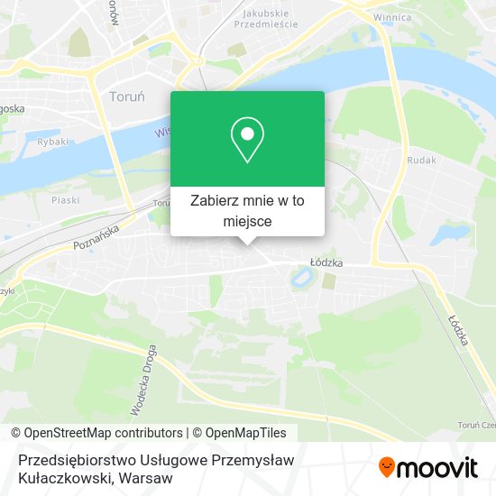 Mapa Przedsiębiorstwo Usługowe Przemysław Kułaczkowski