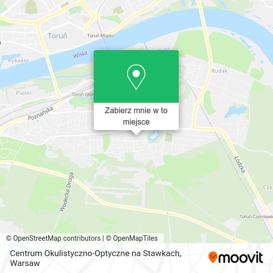 Mapa Centrum Okulistyczno-Optyczne na Stawkach