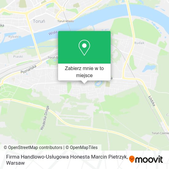 Mapa Firma Handlowo-Usługowa Honesta Marcin Pietrzyk