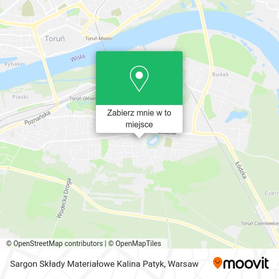 Mapa Sargon Składy Materiałowe Kalina Patyk