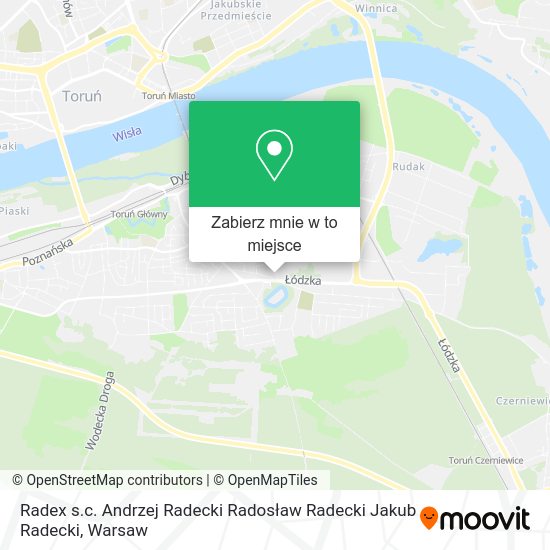 Mapa Radex s.c. Andrzej Radecki Radosław Radecki Jakub Radecki