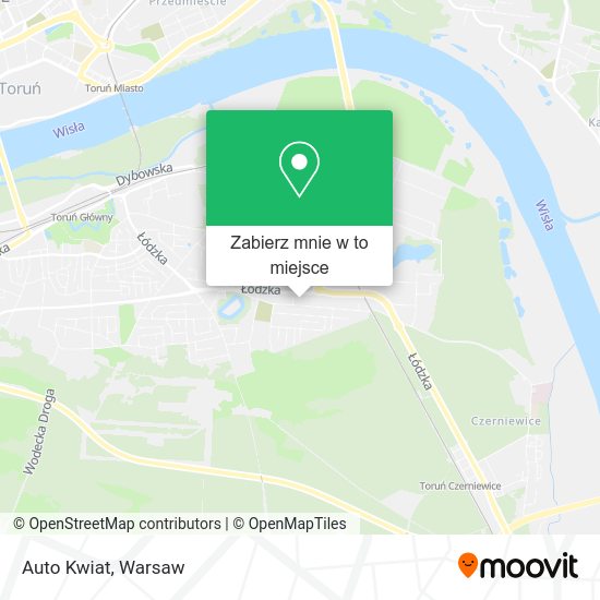 Mapa Auto Kwiat