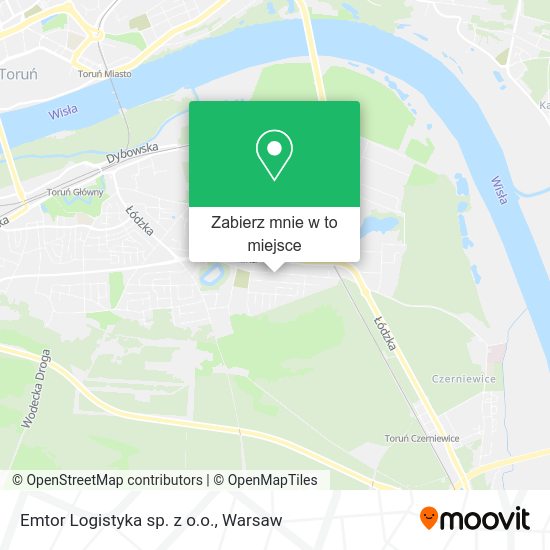 Mapa Emtor Logistyka sp. z o.o.