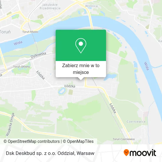 Mapa Dsk Deskbud sp. z o.o. Oddział