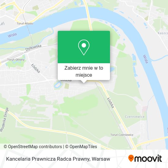 Mapa Kancelaria Prawnicza Radca Prawny