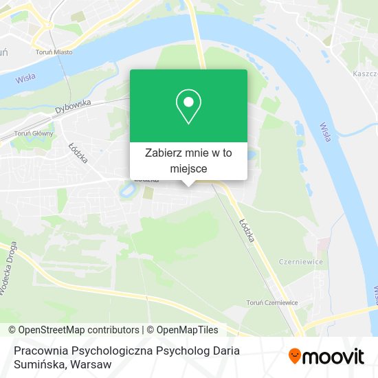 Mapa Pracownia Psychologiczna Psycholog Daria Sumińska