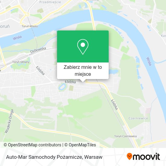 Mapa Auto-Mar Samochody Pożarnicze