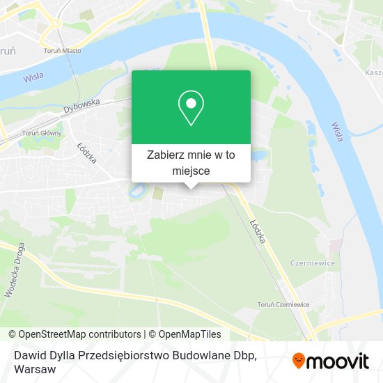 Mapa Dawid Dylla Przedsiębiorstwo Budowlane Dbp