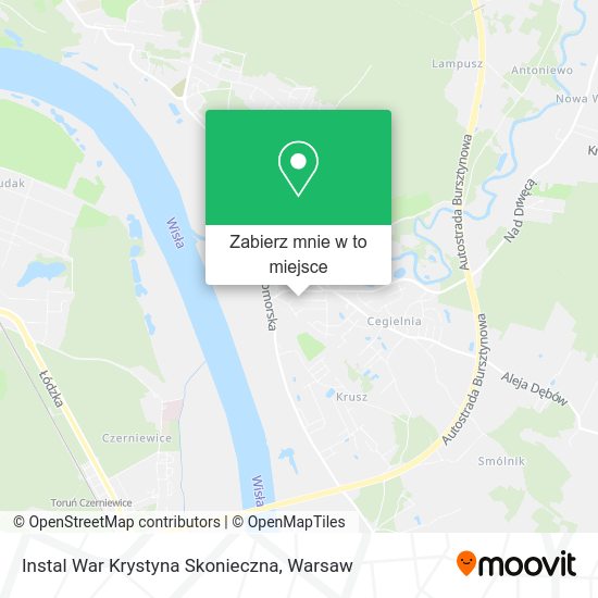 Mapa Instal War Krystyna Skonieczna