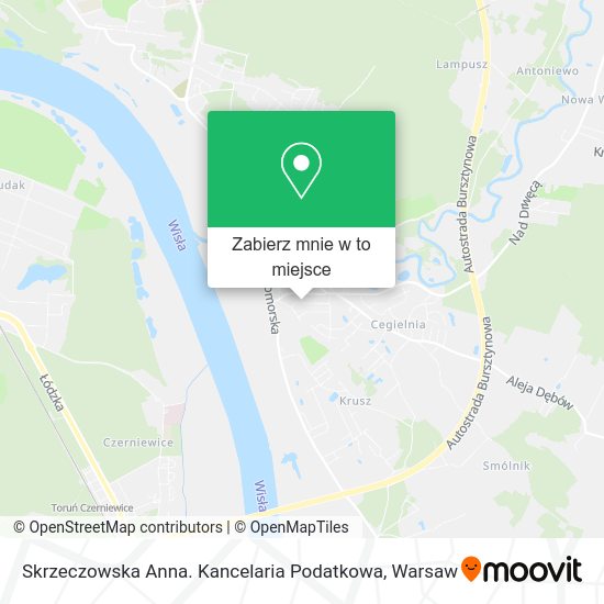 Mapa Skrzeczowska Anna. Kancelaria Podatkowa