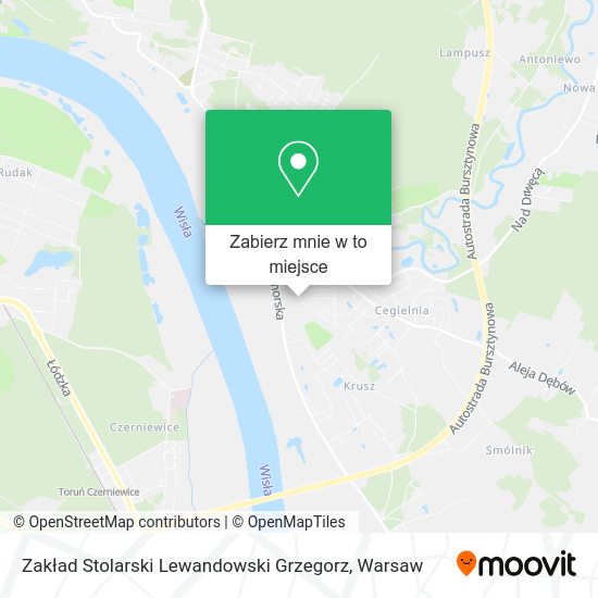 Mapa Zakład Stolarski Lewandowski Grzegorz