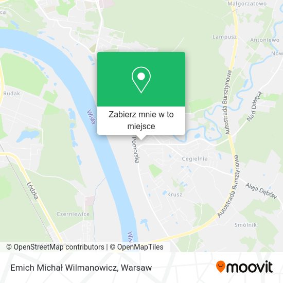 Mapa Emich Michał Wilmanowicz