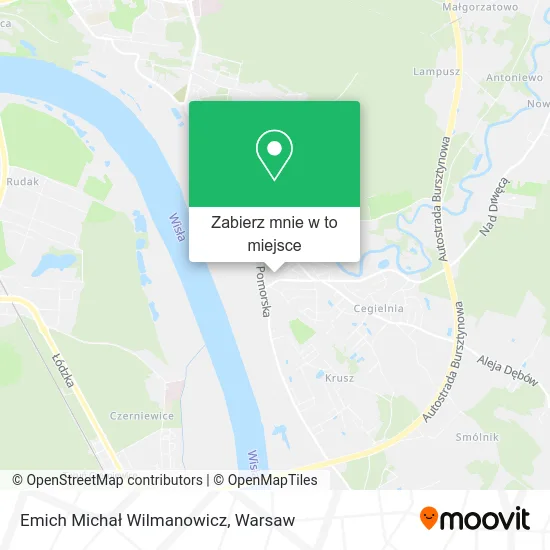 Mapa Emich Michał Wilmanowicz