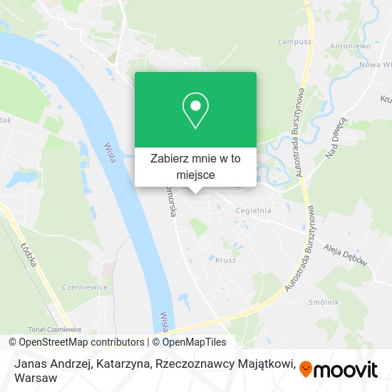 Mapa Janas Andrzej, Katarzyna, Rzeczoznawcy Majątkowi