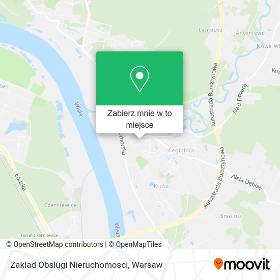 Mapa Zaklad Obslugi Nieruchomosci