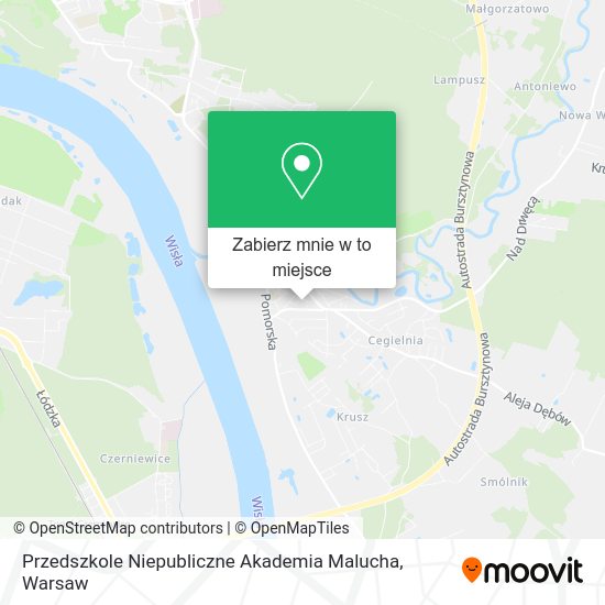 Mapa Przedszkole Niepubliczne Akademia Malucha