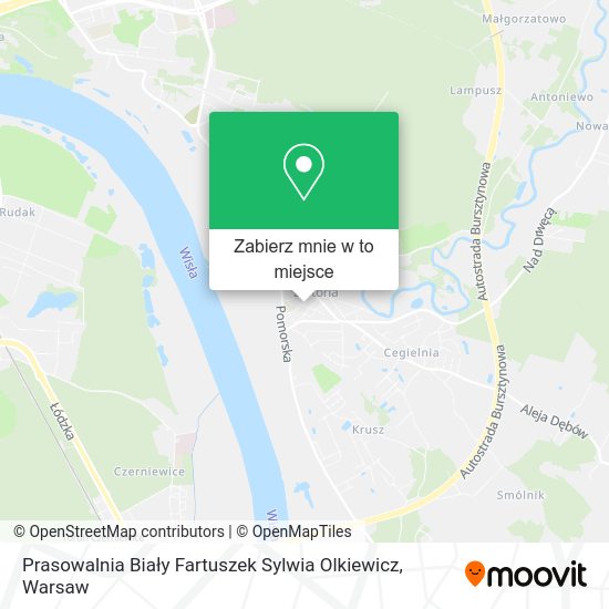 Mapa Prasowalnia Biały Fartuszek Sylwia Olkiewicz