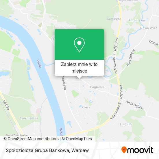 Mapa Spółdzielcza Grupa Bankowa