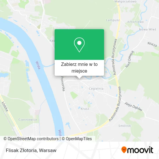 Mapa Flisak Złotoria