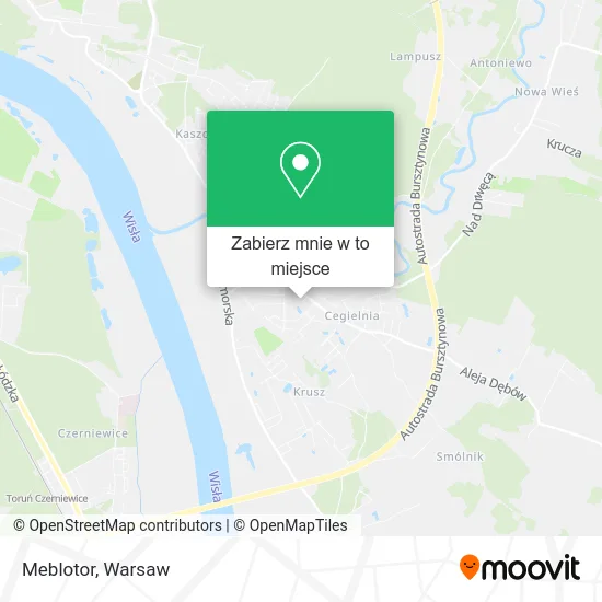 Mapa Meblotor