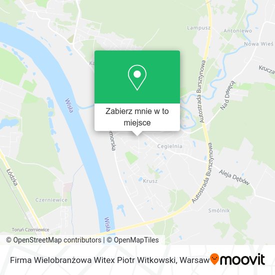 Mapa Firma Wielobranżowa Witex Piotr Witkowski