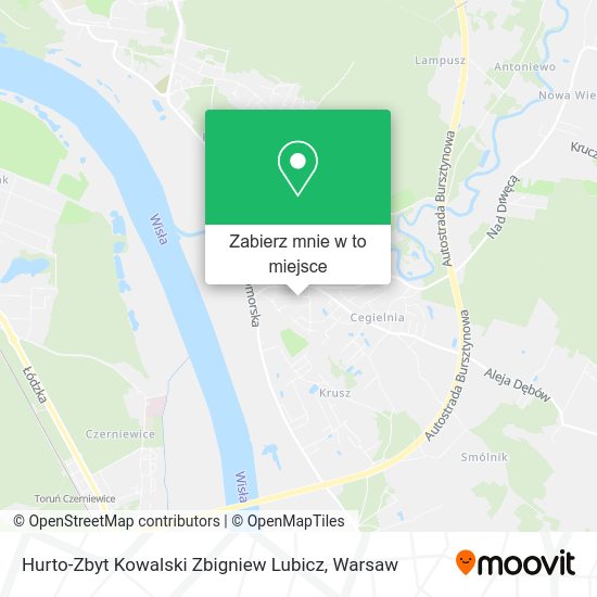 Mapa Hurto-Zbyt Kowalski Zbigniew Lubicz