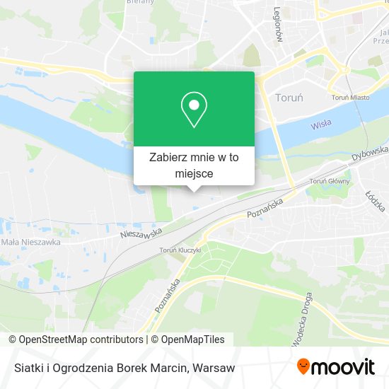 Mapa Siatki i Ogrodzenia Borek Marcin