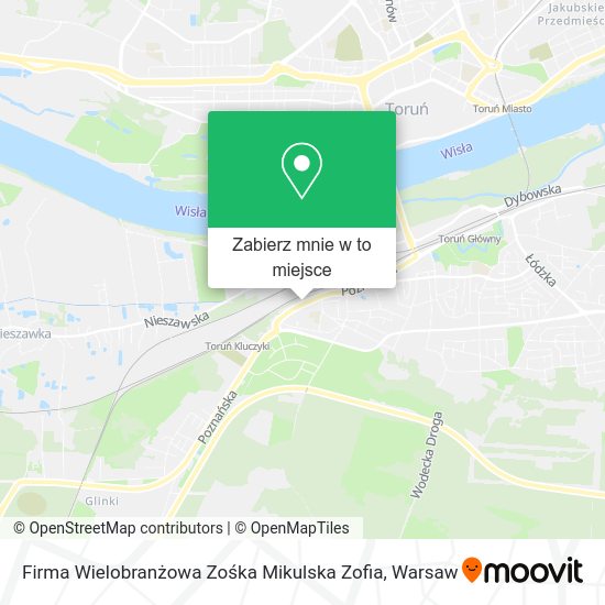 Mapa Firma Wielobranżowa Zośka Mikulska Zofia