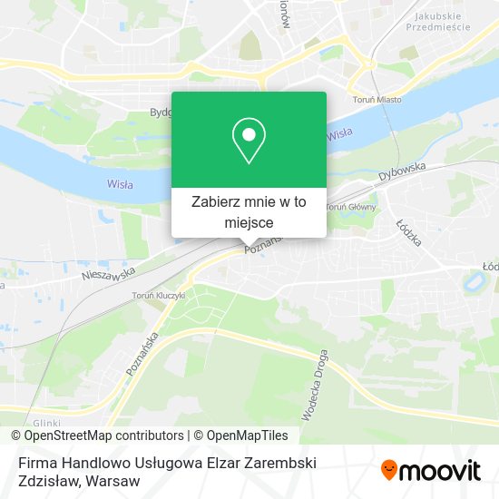 Mapa Firma Handlowo Usługowa Elzar Zarembski Zdzisław