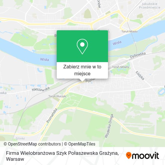 Mapa Firma Wielobranżowa Szyk Połaszewska Grażyna