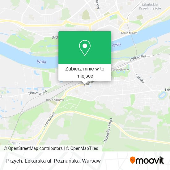 Mapa Przych. Lekarska ul. Poznańska