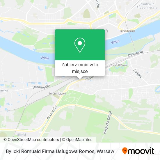 Mapa Bylicki Romuald Firma Usługowa Romos