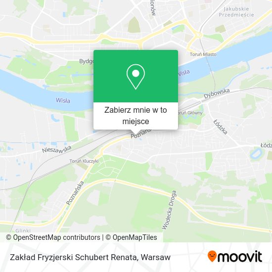 Mapa Zakład Fryzjerski Schubert Renata