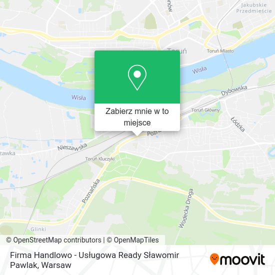 Mapa Firma Handlowo - Usługowa Ready Sławomir Pawlak